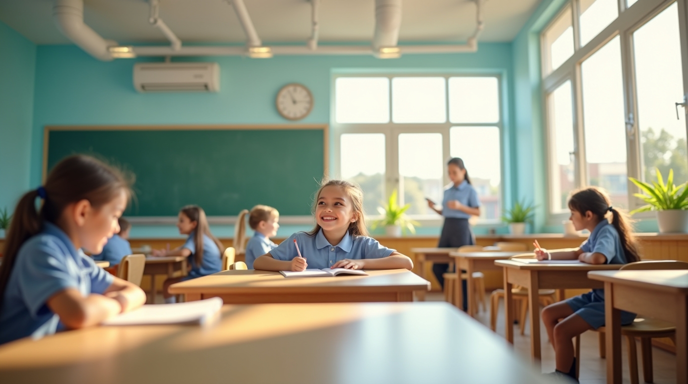 نقش هواکش در بهبود کیفیت هوای مدارس